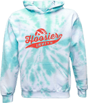 Tie-Dye Hoodies - Hoosier Invite 2026 (Red)
