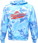 Tie-Dye Hoodies - Hoosier Invite 2026 (Red)