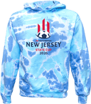 Tie-Dye Hoodies - USYS NJ State Cup 2026 (Red & Navy)