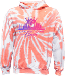 Tie-Dye Hoodies - Crown Town Clash 2027 (Primary)