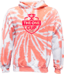 Tie-Dye Hoodies - The One Cup 2026 - red