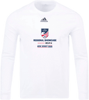 Adidas Cotton Long Sleeves - National League Regional Showcase New Jersey 2026 (Navy and Red Text)