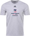 Adidas Cotton T-Shirt - National League Regional Showcase New Jersey 2026 (Navy and Red Text)