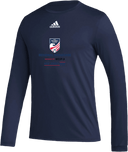 Adidas Performance Shirts - National League Regional Showcase New Jersey 2026 (Navy and Red Text)