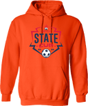 Hoodies - USYS KY State Cup (w1/2) 2026 (Blue & Navy Main Logo)