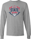 Long Sleeves - USYS KY State Cup (w1/2) 2026 (Blue & Navy Main Logo)
