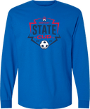 Long Sleeves - USYS KY State Cup (w1/2) 2026 (Blue & Navy Main Logo)