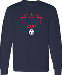 Long Sleeves - USYS KY State Cup (w1/2) 2026 (Blue & Navy Main Logo)