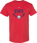 Short Sleeves - USYS KY State Cup (w1/2) 2026 (Blue & Navy Main Logo)