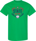Short Sleeves - USYS KY State Cup (w1/2) 2026 (Blue & Navy Main Logo)