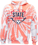 Tie-Dye Hoodies - USYS KY State Cup (w1/2) 2026 (Blue & Navy Main Logo)