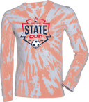 Tie-Dye Long Sleeves - USYS KY State Cup (w1/2) 2026 (Blue & Navy Main Logo)