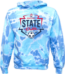 Tie-Dye Hoodies - USYS KY State Cup (w1/2) 2026 (Blue & Navy Main Logo)