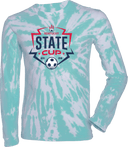 Tie-Dye Long Sleeves - USYS KY State Cup (w1/2) 2026 (Blue & Navy Main Logo)