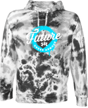 Under Armour Rival Fleece Hoodie Tie-Dye - UA Future West Regionals Session 1 2026 (Blue Drip Halo)