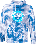 Under Armour Rival Fleece Hoodie Tie-Dye - UA Future West Regionals Session 1 2026 (Blue Drip Halo)