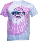 Tie-Dye Short Sleeves - Inside Gymnastics (IN) 2027 (Navy Blue)