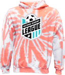 Tie-Dye Hoodies - NAL Crossover Fest - Florida  2026 (Official Crest Logo)