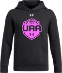 Under Armour Team Icon Fleece Hoodie - Girls UAA Session I 2026 (Cotton Candy Pink)