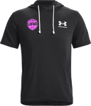 Under Armour Rival Terry Short-sleeve Hoodie - Girls UAA Session I 2026 (Cotton Candy Pink)