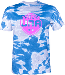 Under Armour Athletics Short Sleeve Tie-Dye - Girls UAA Session I 2026 (Cotton Candy Pink)