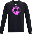 Under Armour Rival Fleece Crew - Girls UAA Session I 2026 (Cotton Candy Pink)
