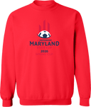 Crew Sweatshirt - USYS MD State Cup Spring (w5/6) 2026 (Red & Navy)