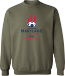 Crew Sweatshirt - USYS MD State Cup Spring (w5/6) 2026 (Red & Navy)