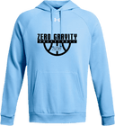 Under Armour Rival Fleece Hoodie - Zero Gravity - lower arch black