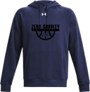 Under Armour Rival Fleece Hoodie - Zero Gravity - lower arch black