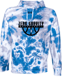 Under Armour Rival Fleece Hoodie Tie-Dye - Zero Gravity - lower arch black