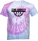 Tie-Dye Short Sleeves - Zero Gravity - lower arch black