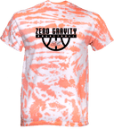 Tie-Dye Short Sleeves - Zero Gravity - lower arch black