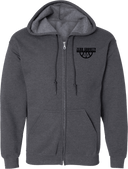 Full Zip Hoodies - Zero Gravity - lower arch black