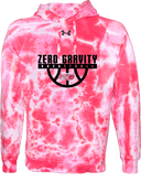Under Armour Rival Fleece Hoodie Tie-Dye - Zero Gravity - lower arch black