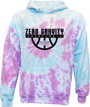 Tie-Dye Hoodies - Zero Gravity - lower arch black