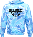 Tie-Dye Hoodies - Zero Gravity - lower arch black