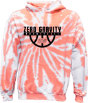 Tie-Dye Hoodies - Zero Gravity - lower arch black