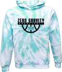 Tie-Dye Hoodies - Zero Gravity - lower arch black