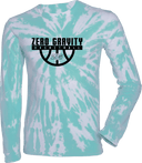Tie-Dye Long Sleeves - Zero Gravity - lower arch black