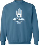 Crew Sweatshirt - USYS GA State Cup Finals (w3/3) 2026 (Full White)