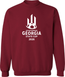 Crew Sweatshirt - USYS GA State Cup Finals (w3/3) 2026 (Full White)