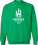 Crew Sweatshirt - USYS GA State Cup Finals (w3/3) 2026 (Full White)