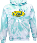 Tie-Dye Hoodies - Rush Fest 2026 (White)