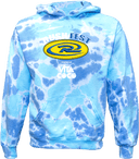 Tie-Dye Hoodies - Rush Fest 2026 (White)