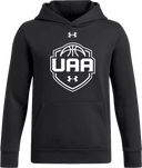 Under Armour Team Icon Fleece Hoodie - Boys UAA Session I 2026 (Ivory Ghost)