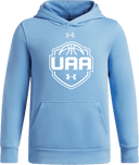 Under Armour Team Icon Fleece Hoodie - Boys UAA Session I 2026 (Ivory Ghost)