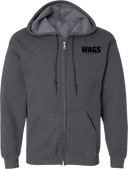 Full Zip Hoodies - WAGS Tournament 2026 (Black Wordmark)