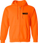 Full Zip Hoodies - WAGS Tournament 2026 (Black Wordmark)