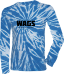 Tie-Dye Long Sleeves - WAGS Tournament 2026 (Black Wordmark)